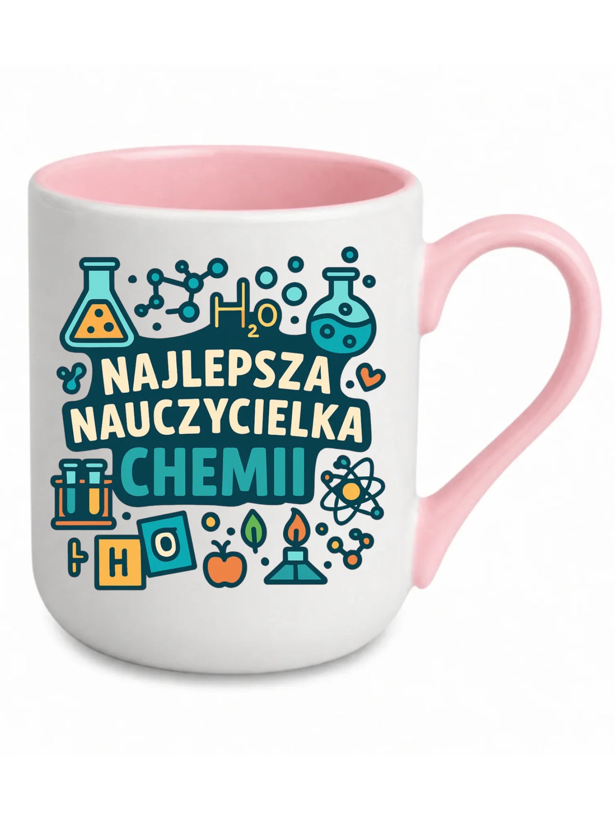 Najlepsza nauczycielka chemii | Kubek elegant prezent dla nauczycielki N44