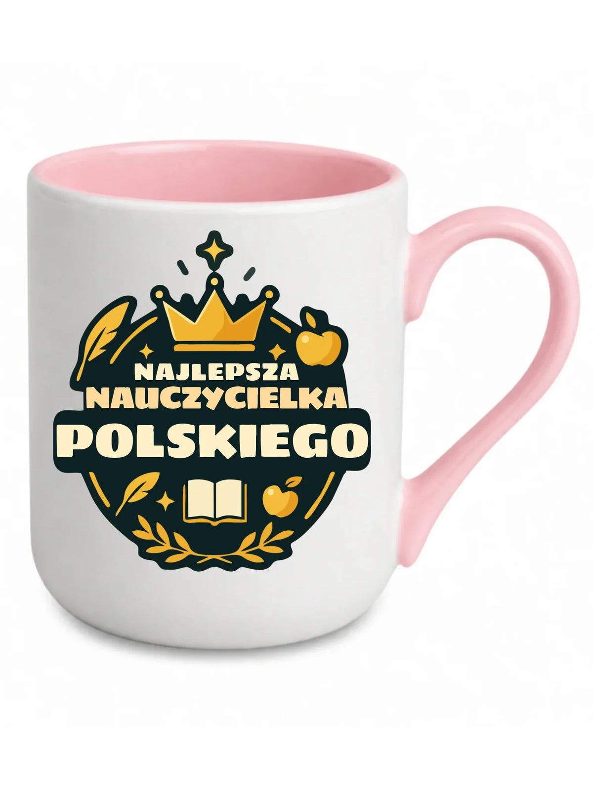 Najlepsza nauczycielka języka polskiego | Kubek elegant prezent dla polonistki N41