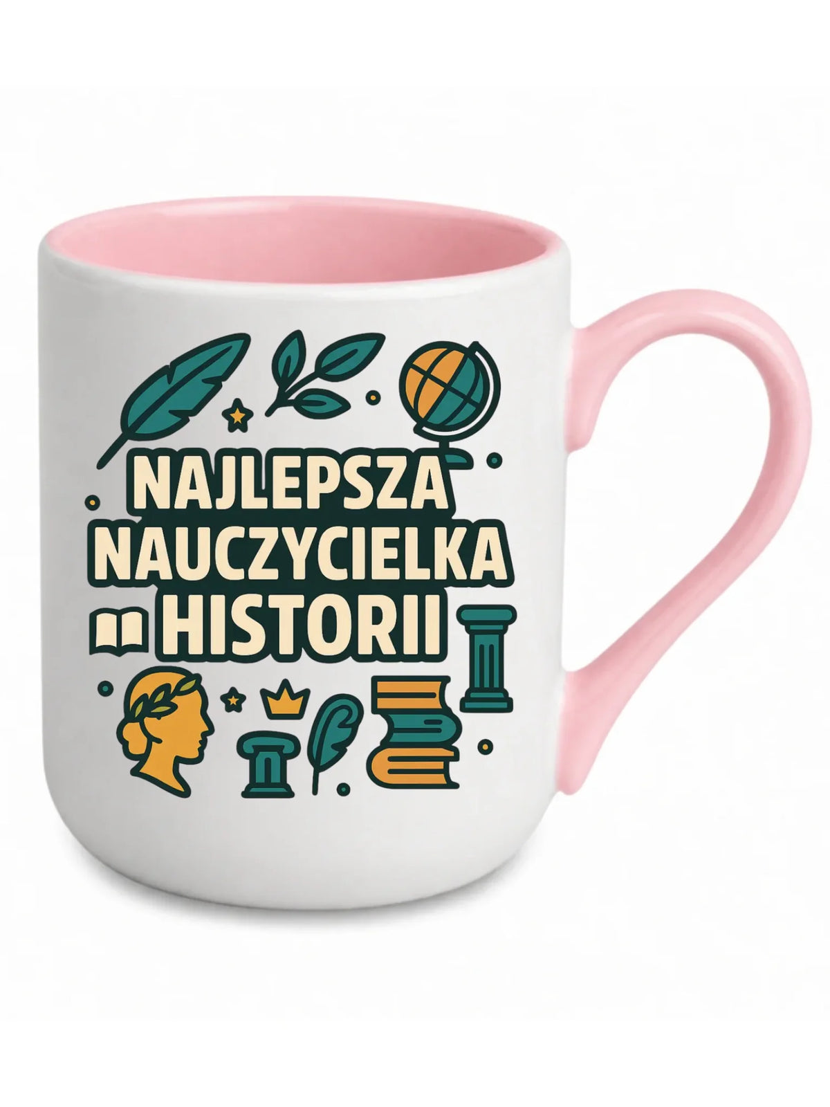 Najlepsza nauczycielka historii | Kubek elegant prezent dla nauczycielki N57