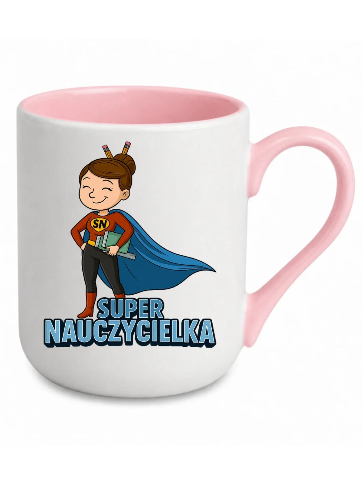 Super Nauczycielka | Kubek elegant dla nauczycielki na prezent N08