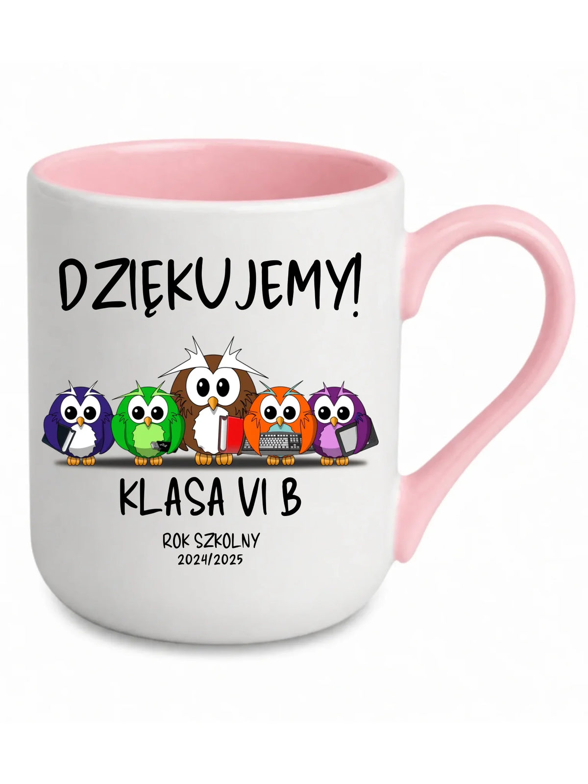 Dziękujemy | Kubek elegant z podziękowaniem dla nauczyciela na prezent N04