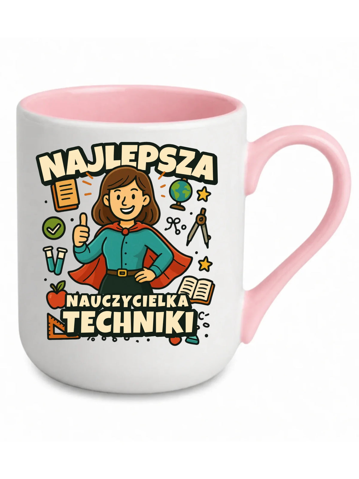 Najlepsza nauczycielka techniki | Kubek elegant na prezent N76
