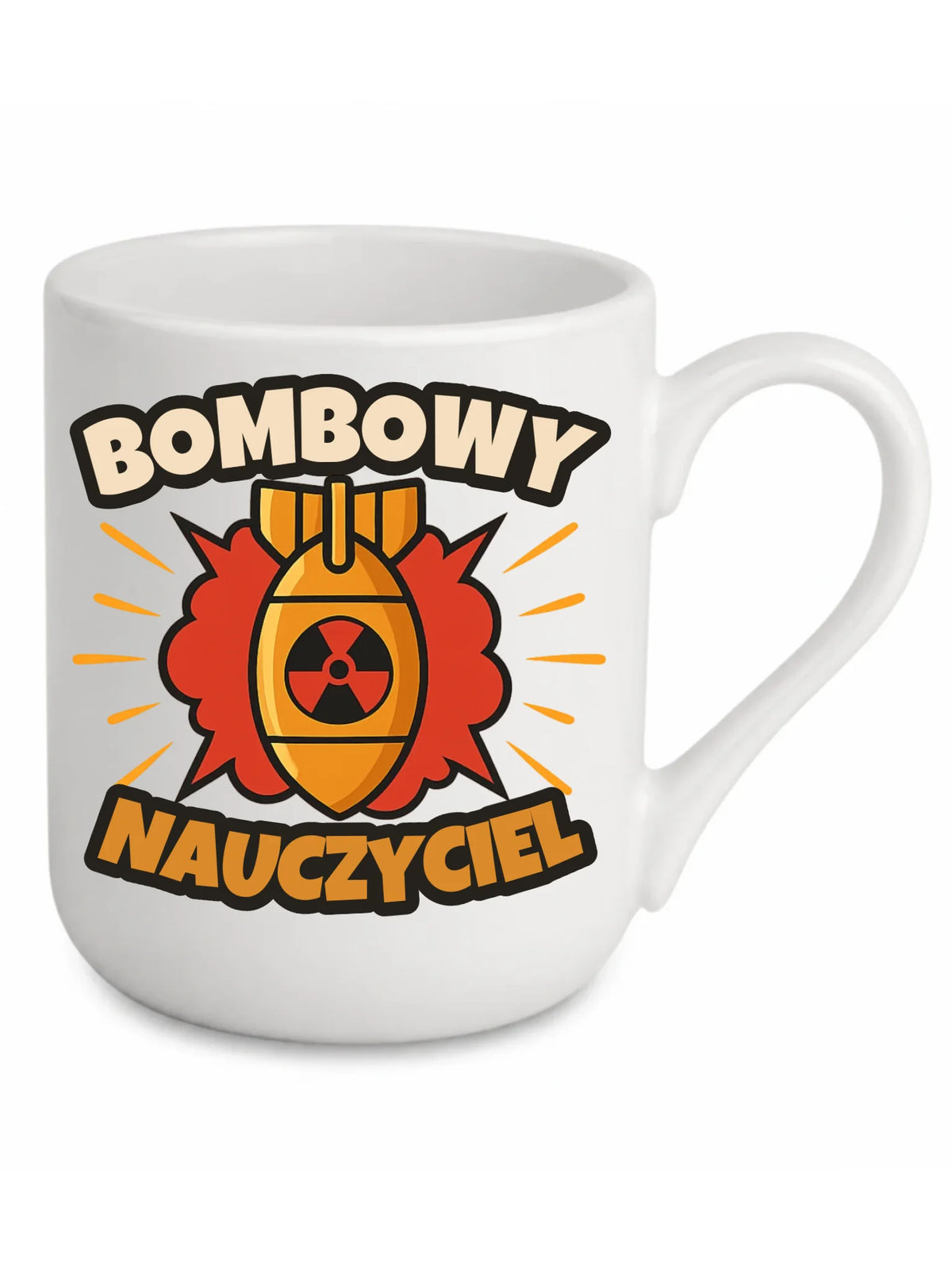 Bombowy nauczyciel | Kubek elegant prezent dla nauczyciela N36