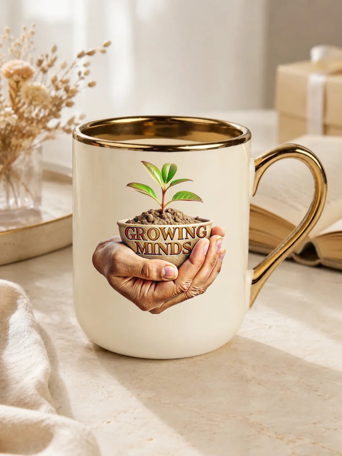 Growing minds | Kubek elegant dla nauczyciela N15
