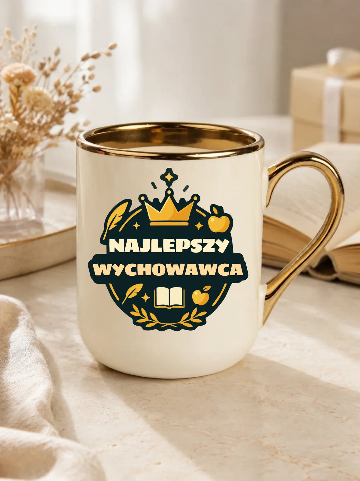 Najlepszy wychowawca | Kubek elegant prezent dla wychowawcy N42