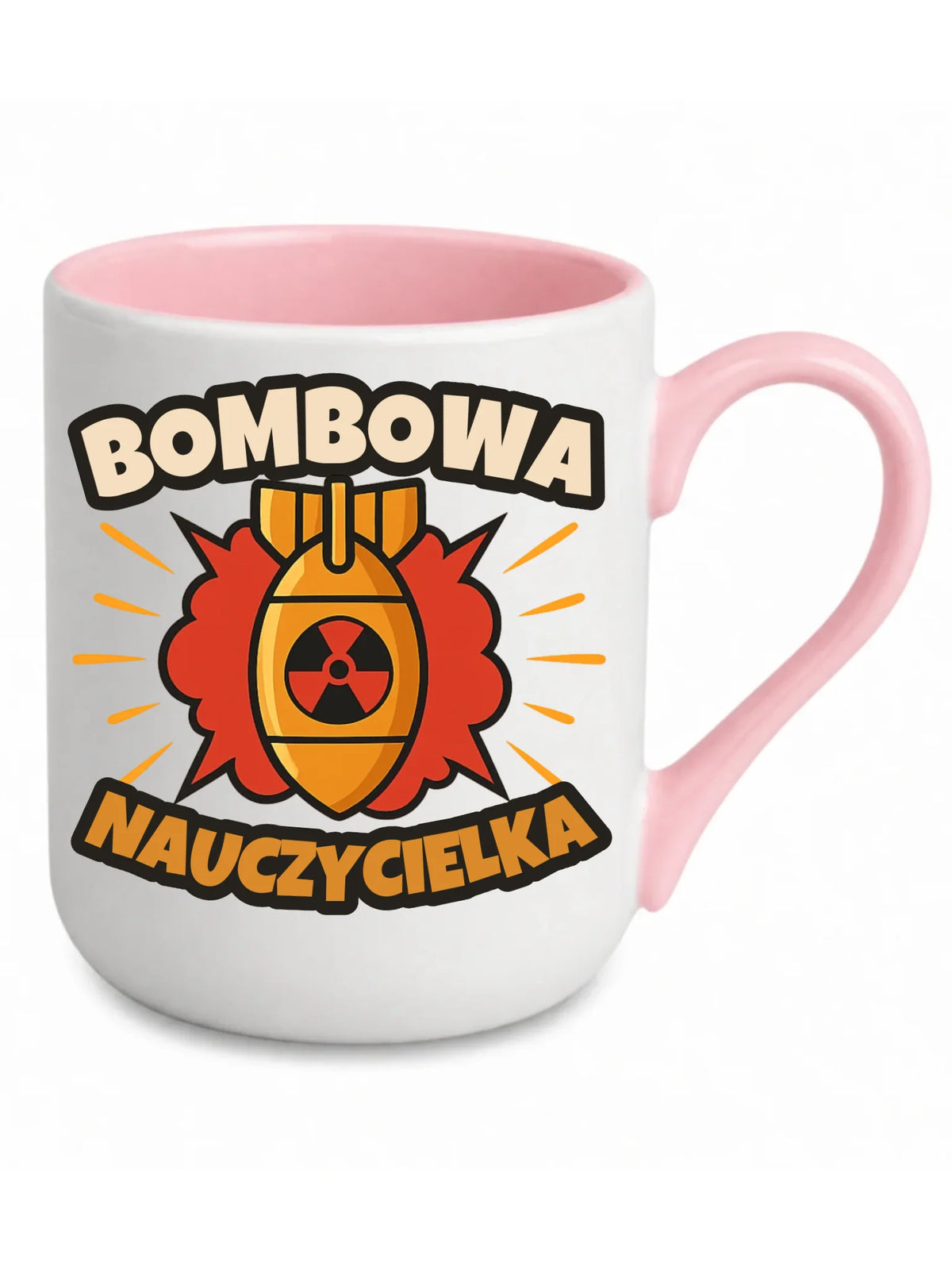 Bombowa nauczycielka | Kubek elegant prezent dla nauczycielki N34