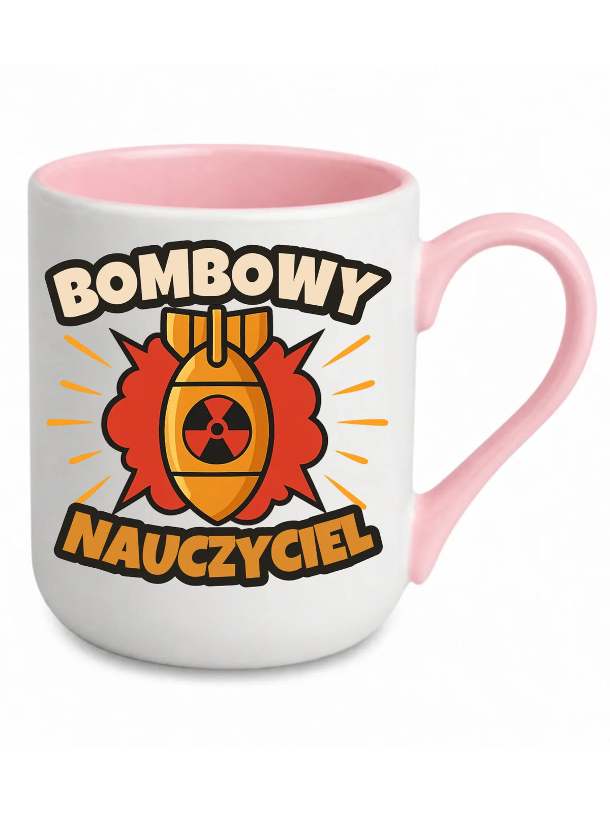 Bombowy nauczyciel | Kubek elegant prezent dla nauczyciela N36