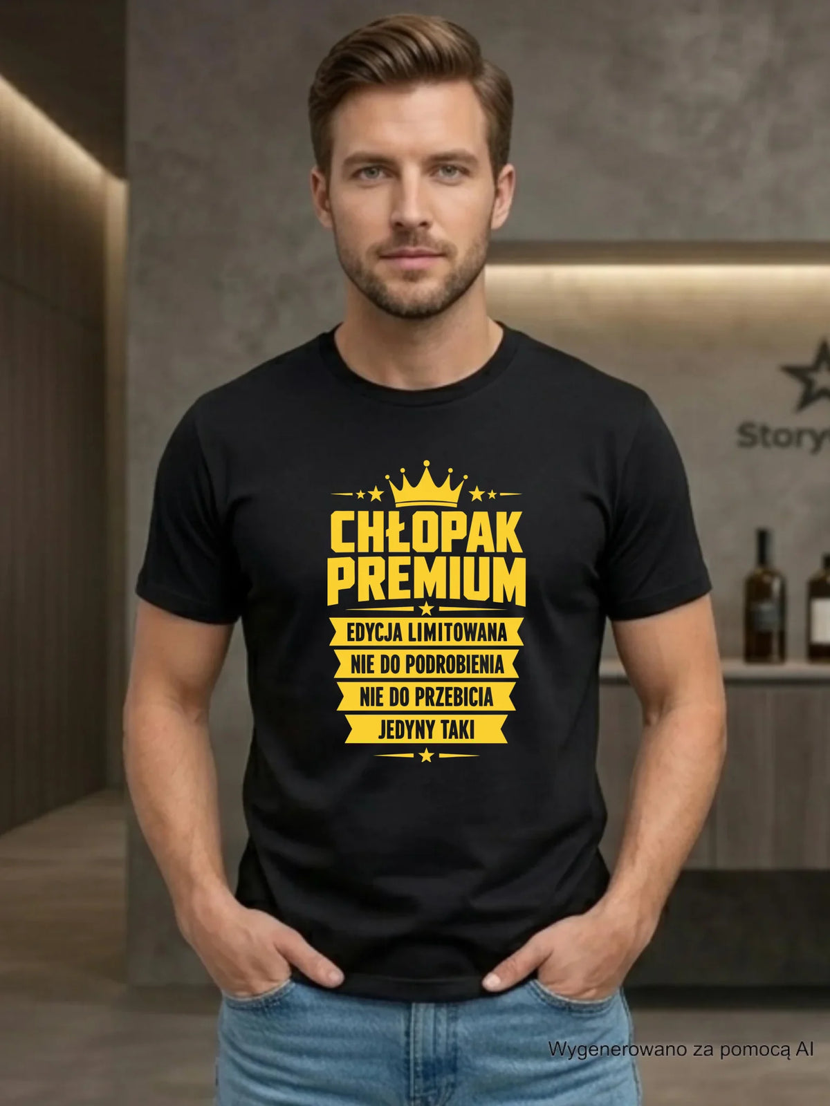 Koszulka dla chłopaka - Chłopak Premium Edycja Limitowana