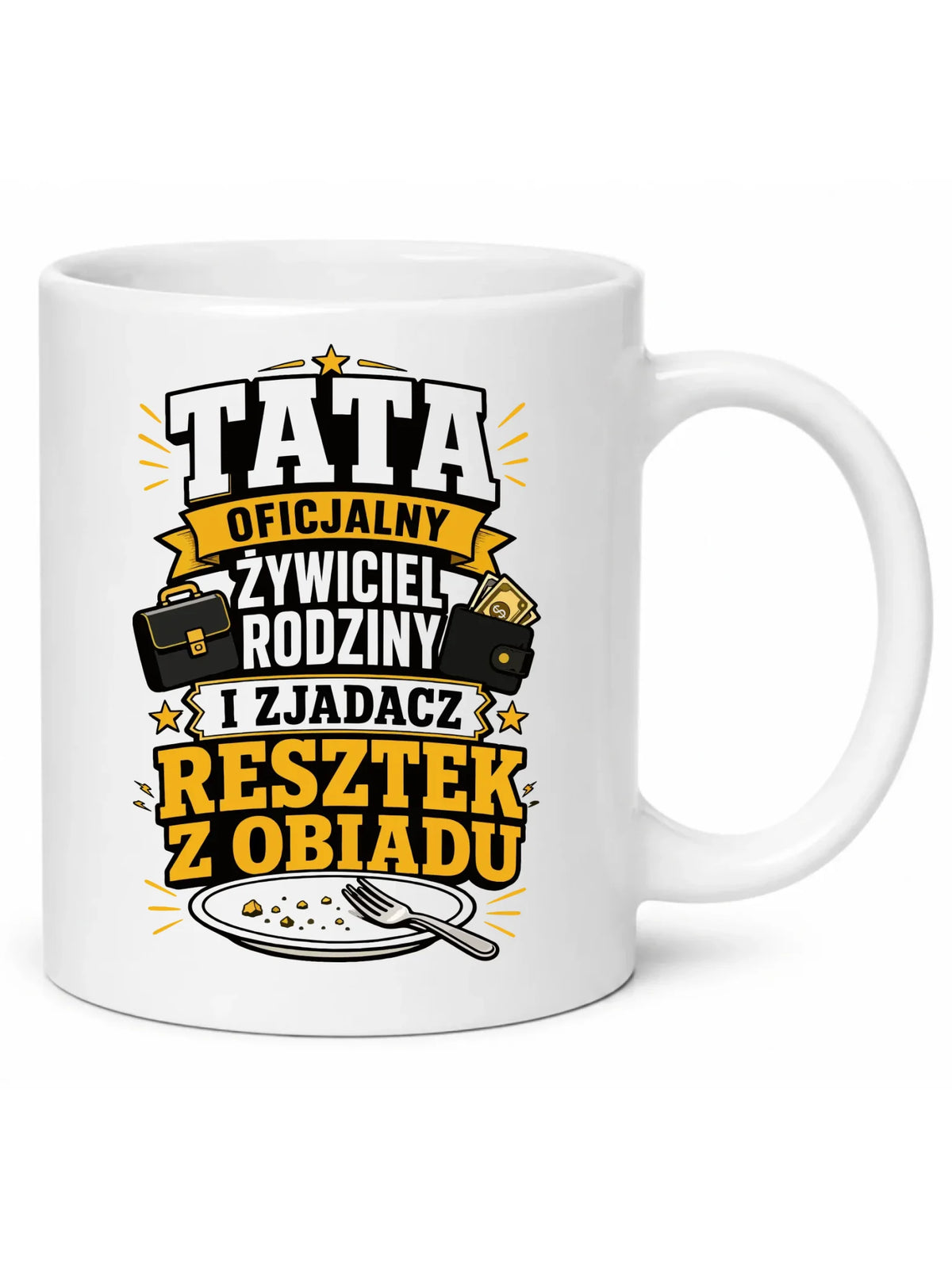 Kubek dla taty - Tata oficjalny żywiciel rodziny DT34