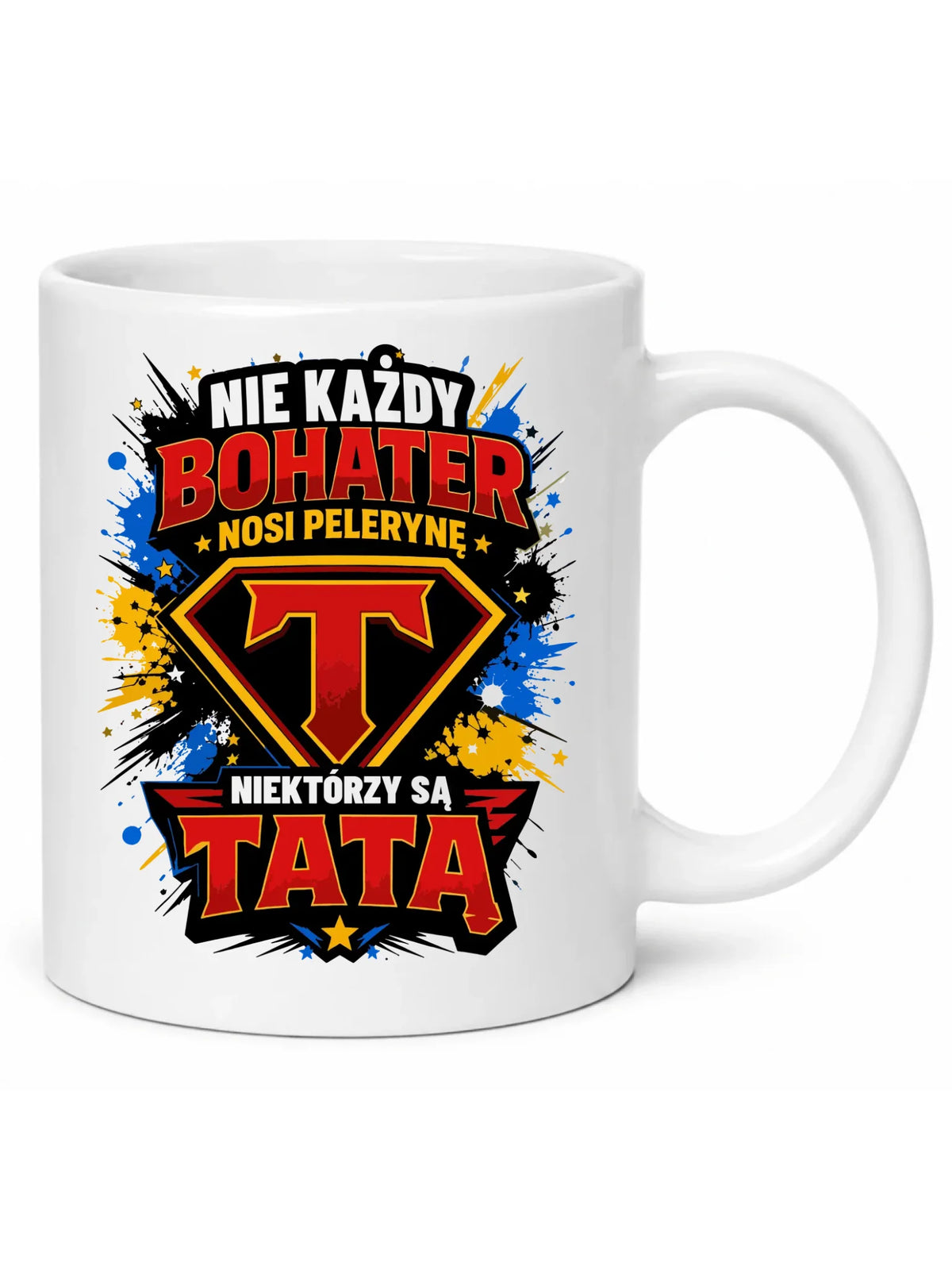 Kubek dla taty - Nie każdy bohater nosi pelerynę DT29