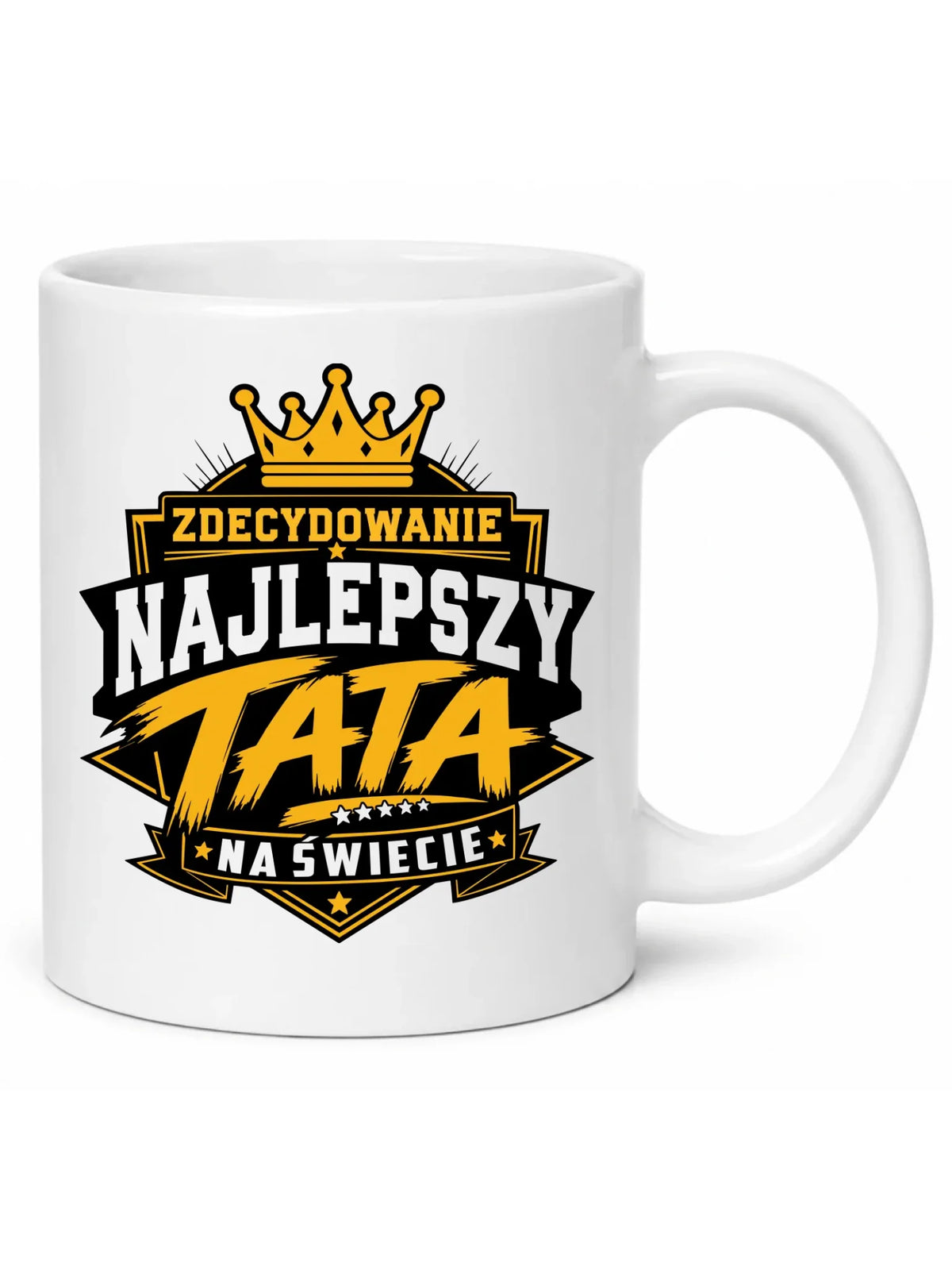 Kubek dla taty - Zdecydowanie najlepszy tata na Świecie DT25