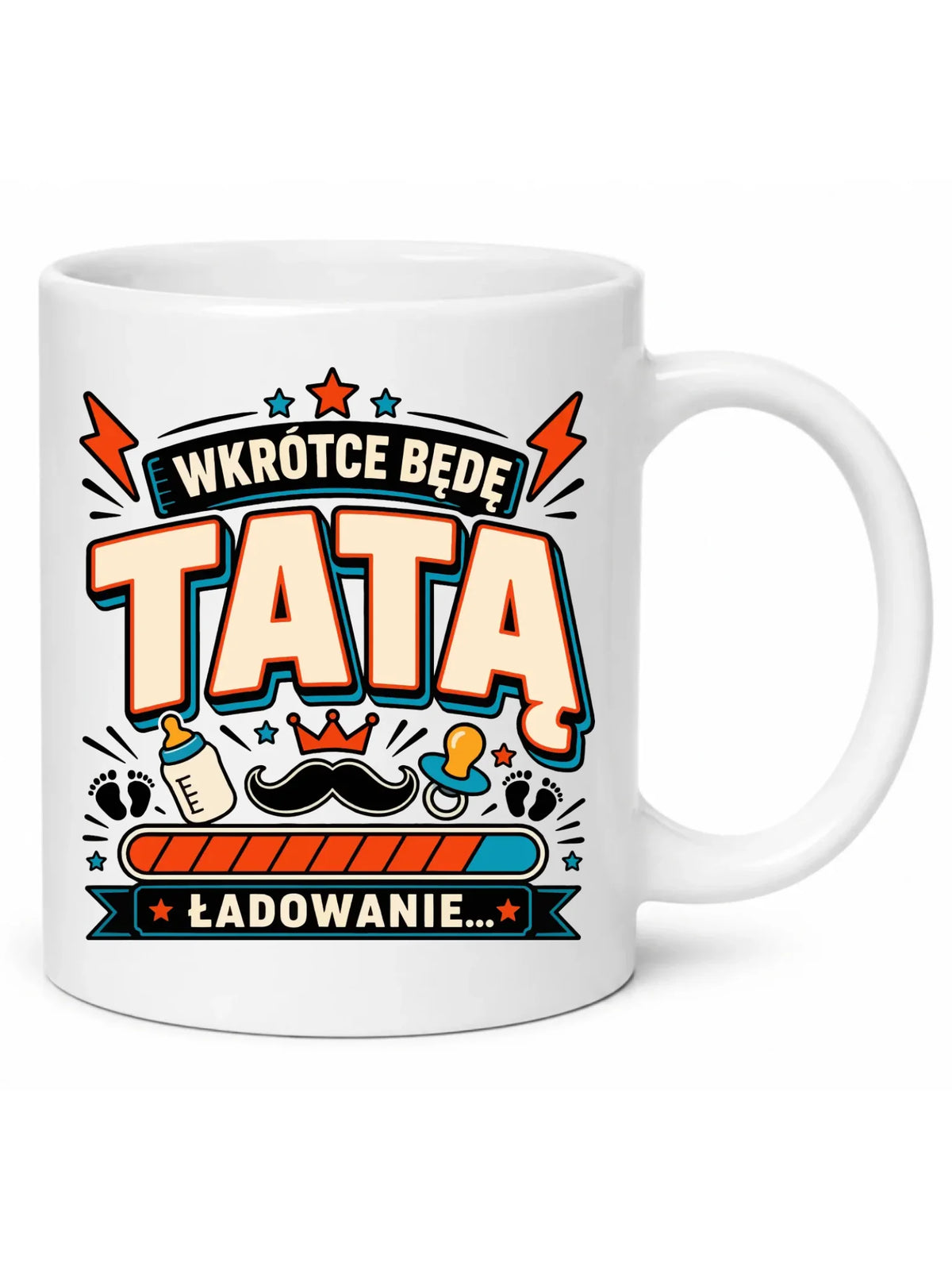 Kubek dla przyszłego taty - Wkrótce będę tatą DT23