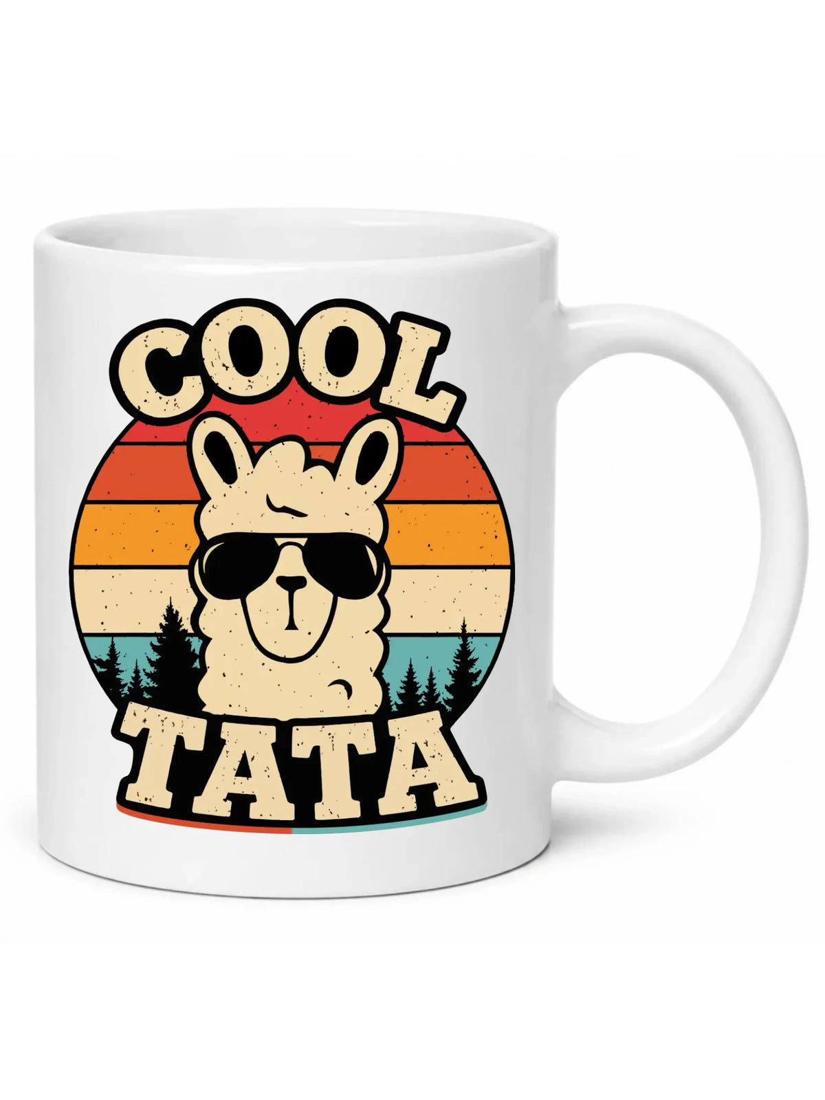 Kubek dla taty - Lama w okularach Cool tata DT04