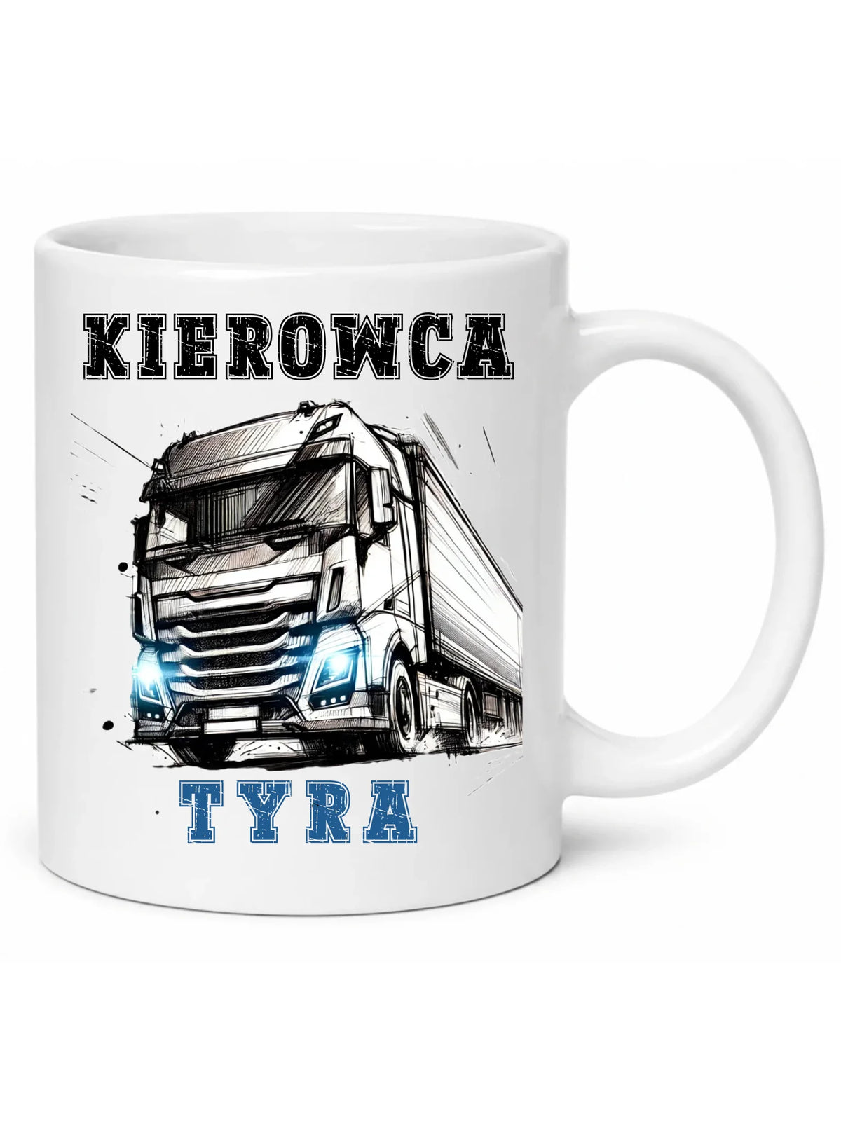 Kubek dla zawodowego kierowcy - Kierowca tyra ZKT07