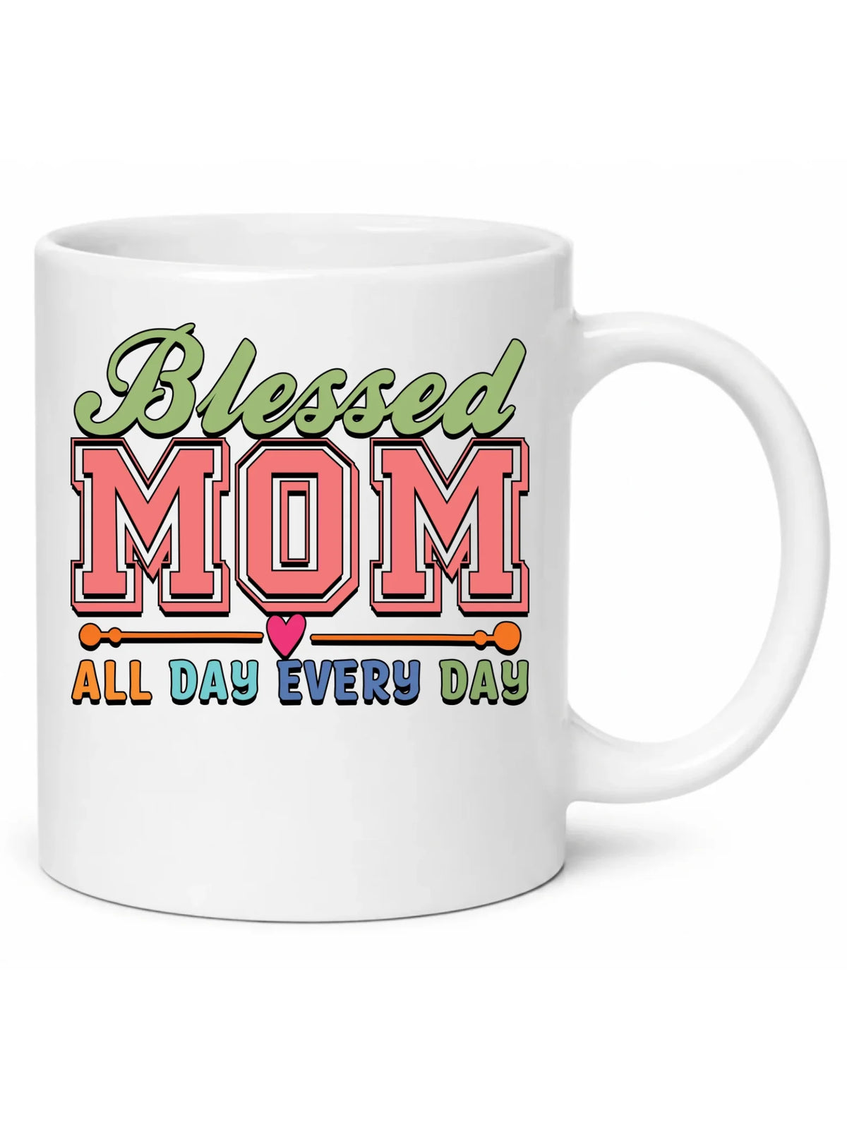 Kubek dla mamy - Blessed mom all day every day DM36
