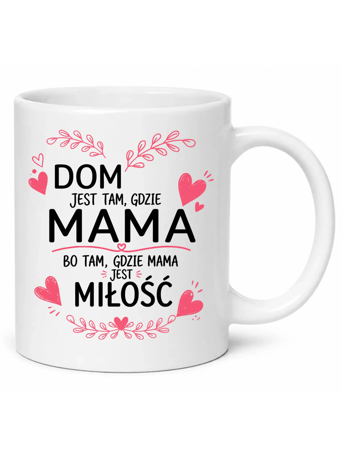 Kubek dla mamy - Dom jest tam gdzie mama DM31