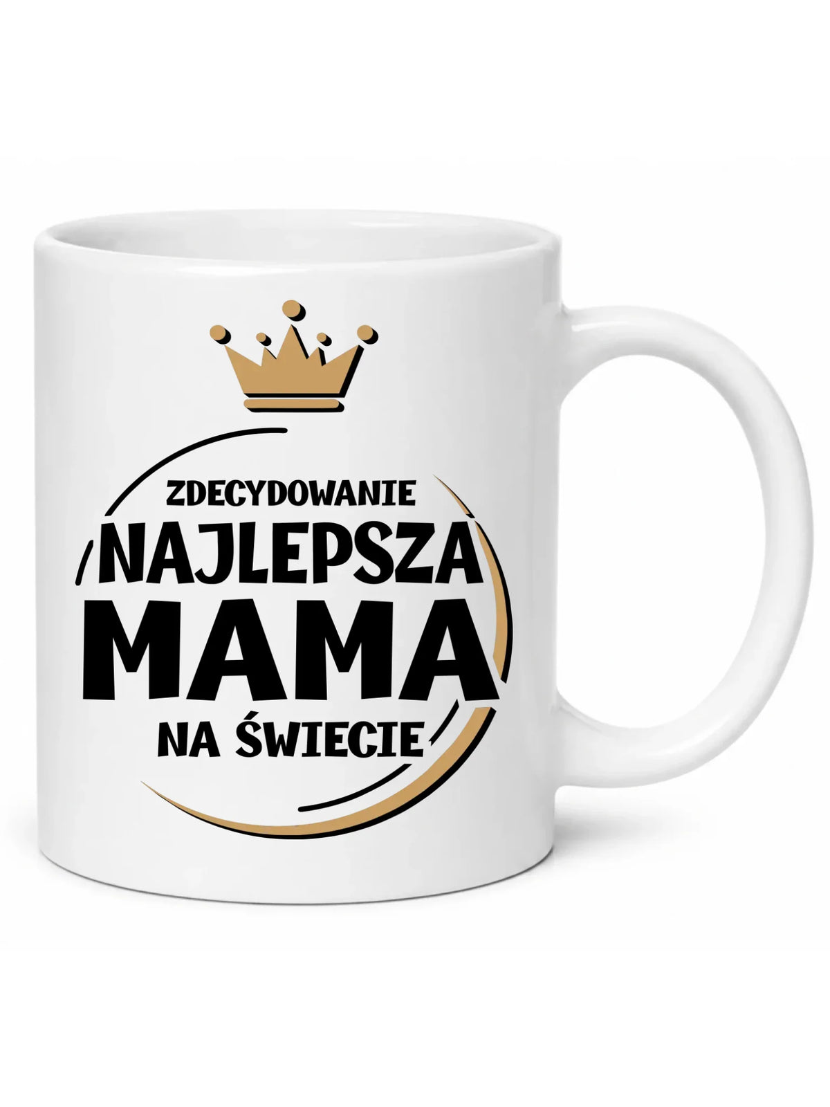 Kubek dla mamy - Zdecydowanie najlepsza mama na świecie DM25