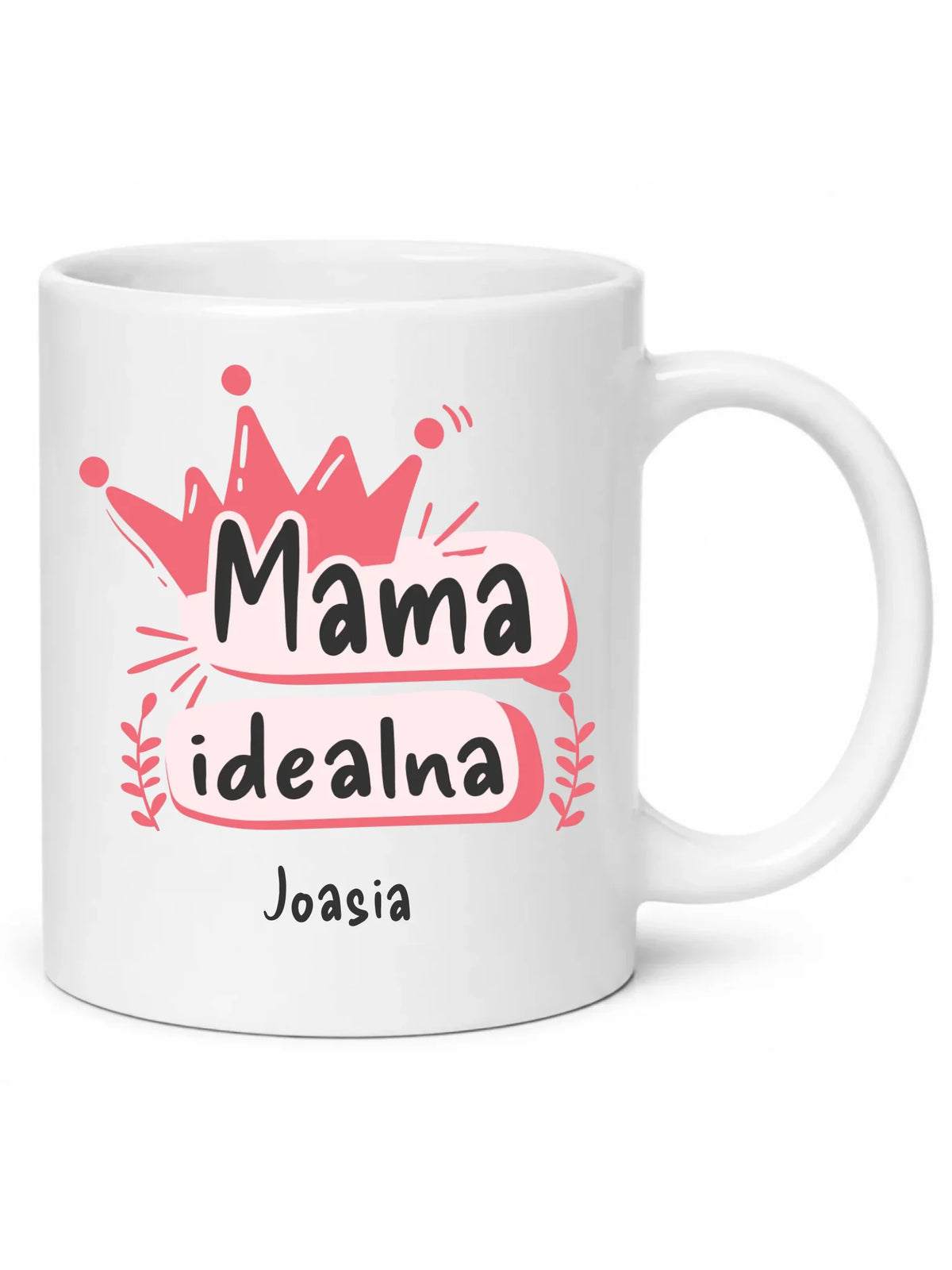 Kubek dla mamy - Mama idealna - personalizowany DM23