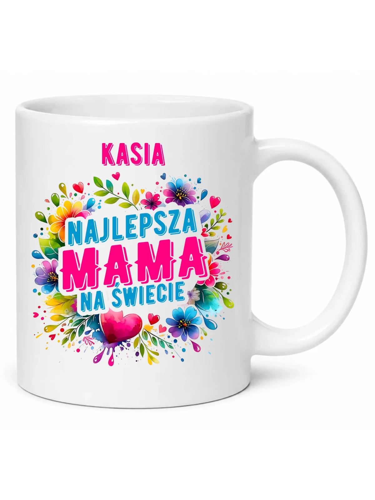 Kubek dla mamy - Najlepsza Mama - personalizowany DM15