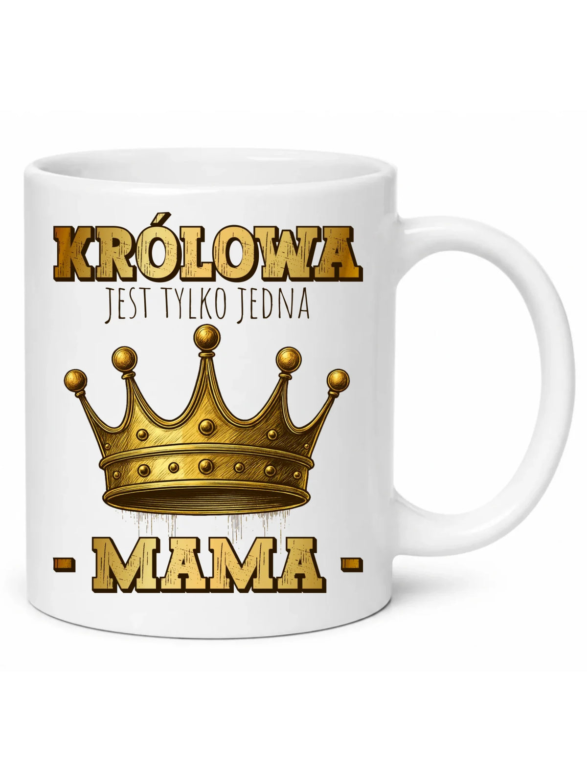 Kubek dla mamy - Królowa jest tylko jedna Mama DM13