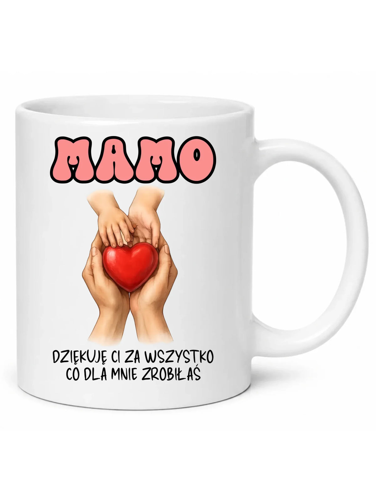 Kubek dla mamy - Dziękuję Ci za wszystko DM11
