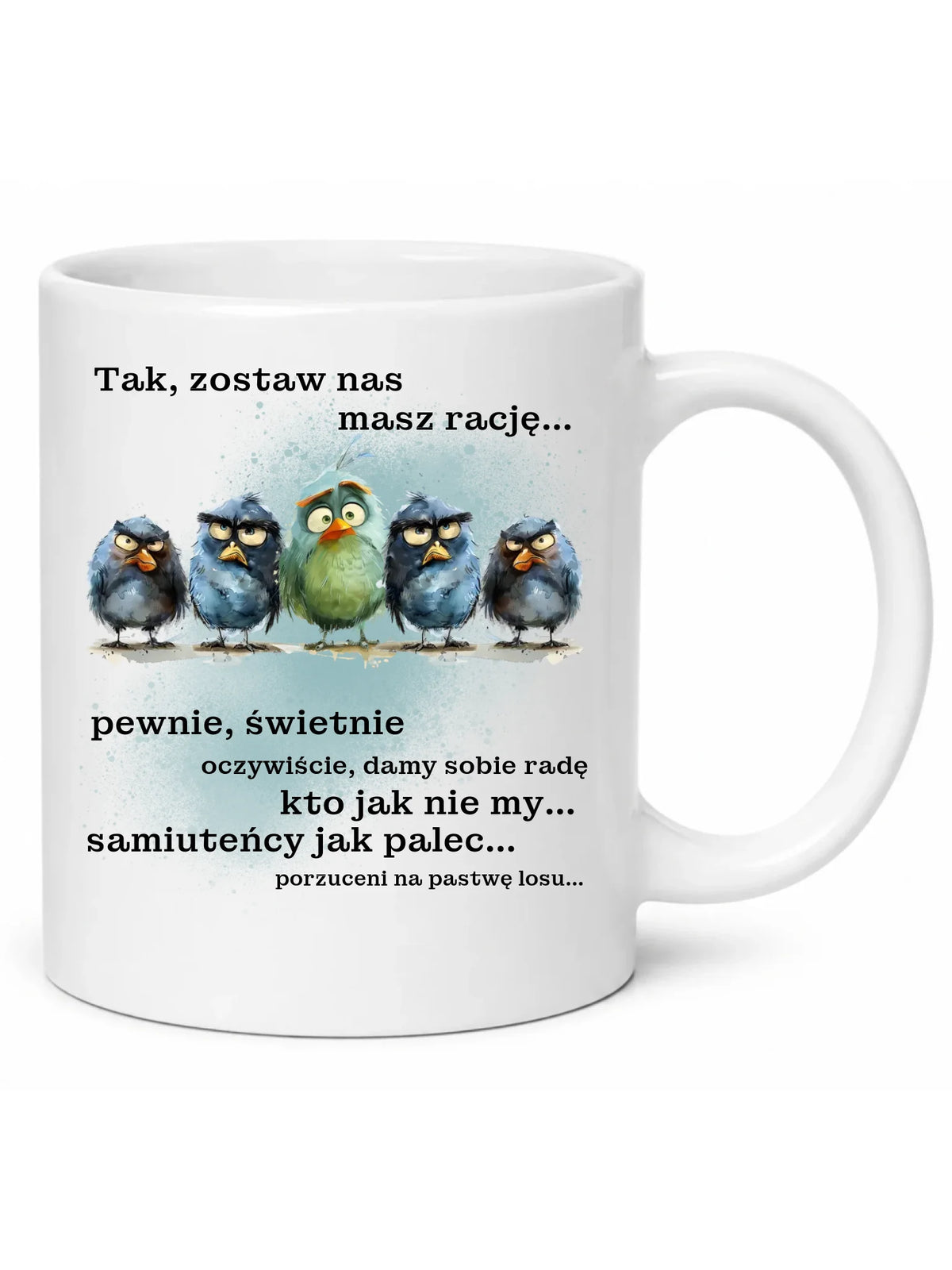 Kubek na odejście z pracy - Tak, zostaw nas OP06