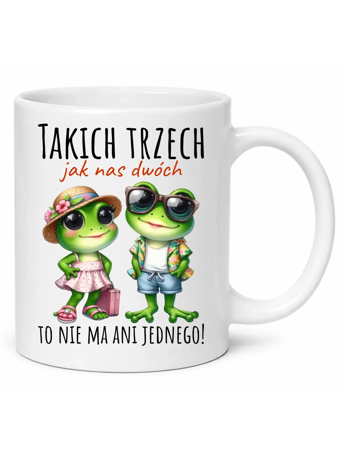 Kubek dla par - Żabki Takich trzech jak nas dwóch DCH11