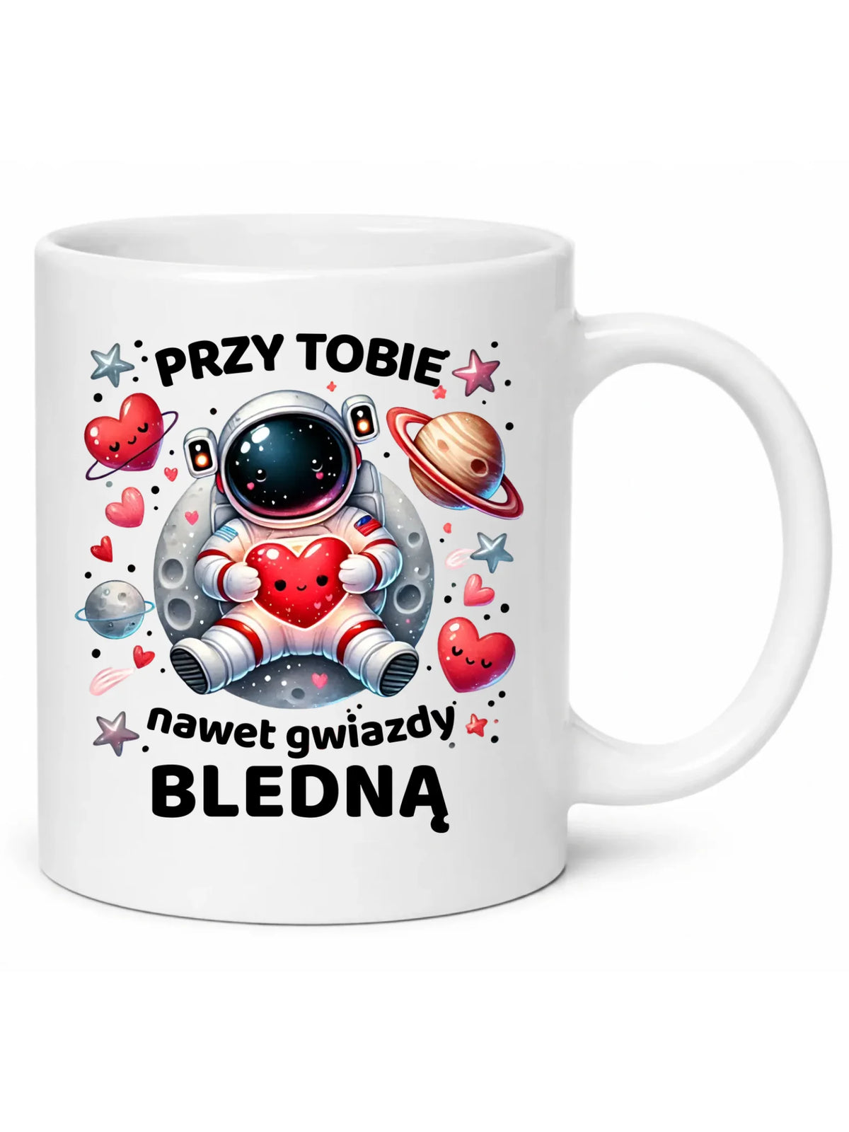Kubek dla par - Przy Tobie nawet gwiazdy bledną W57
