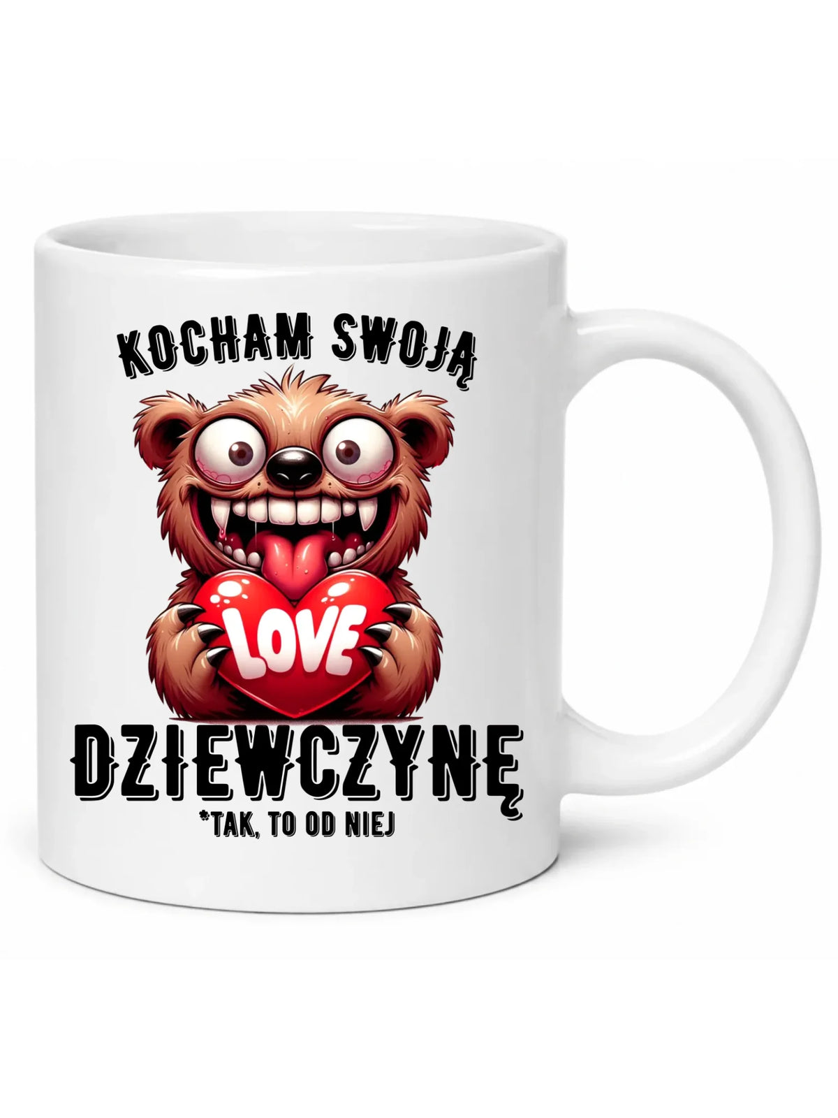 Kubek dla chłopaka - Kocham swoją dziewczynę W30