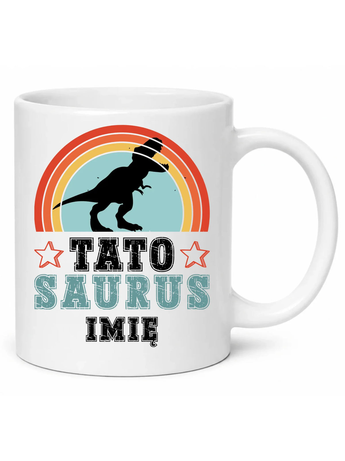 Kubek dla taty - Tato Saurus - personalizowany DT03