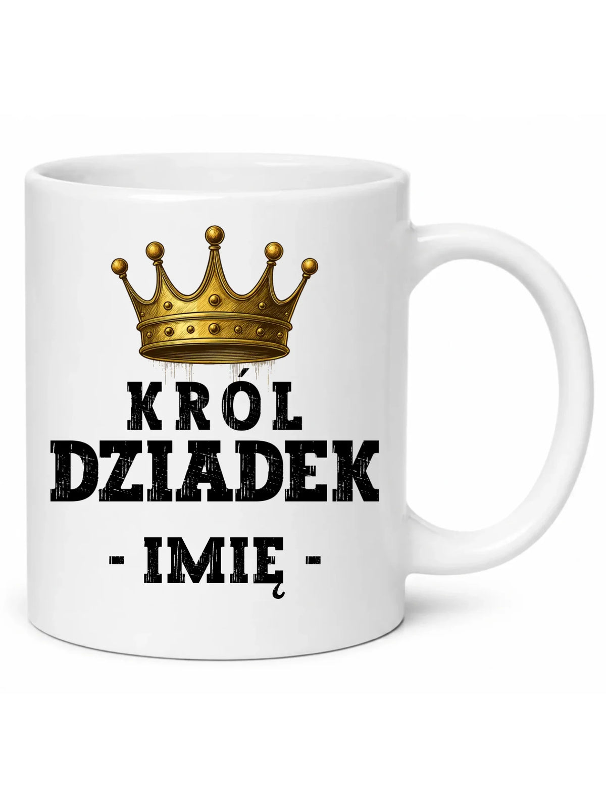 Kubek dla dziadka - Król Dziadek - personalizowany D17