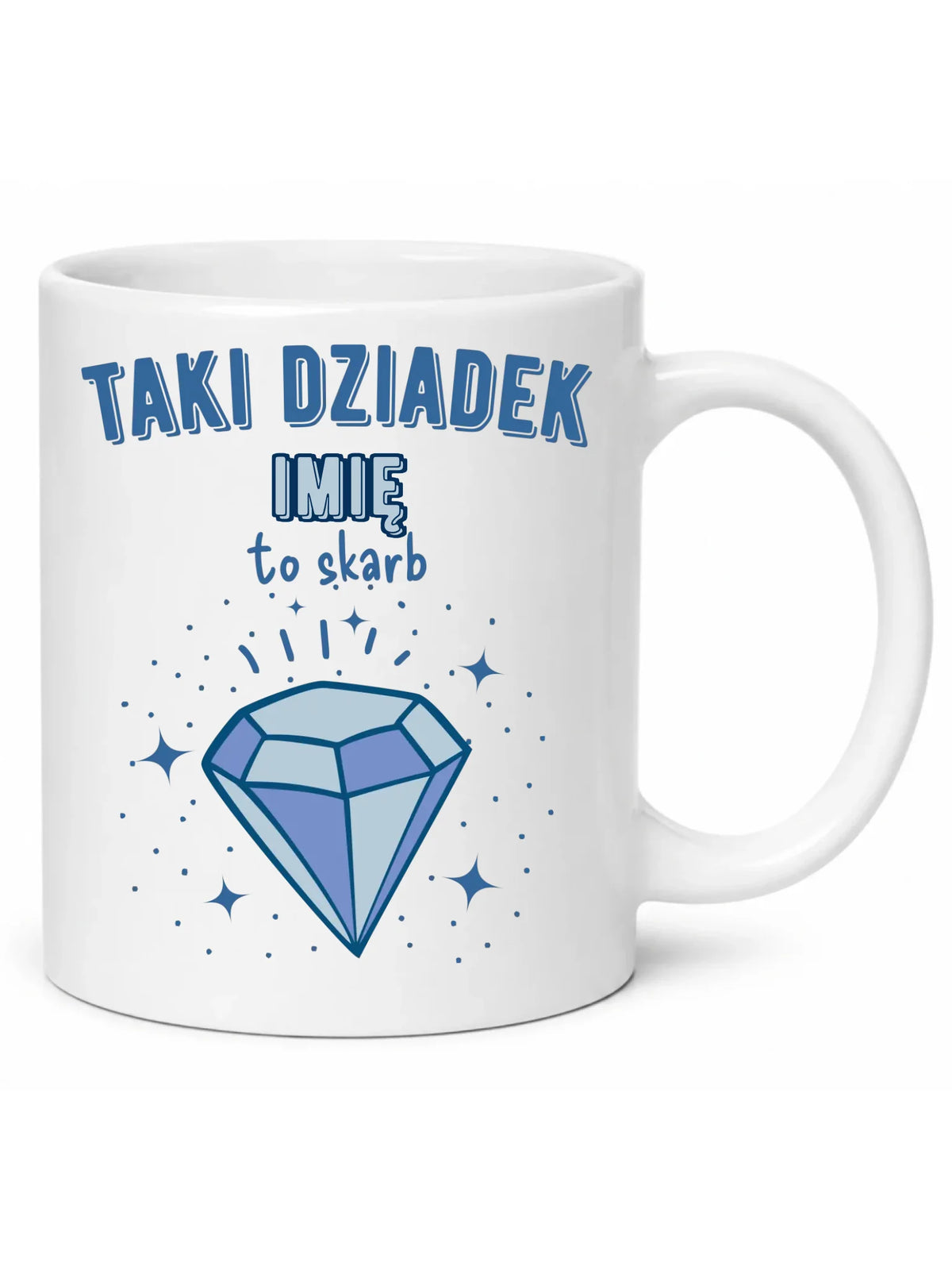 Kubek dla dziadka - Taki Dziadek to skarb - personalizowany D06