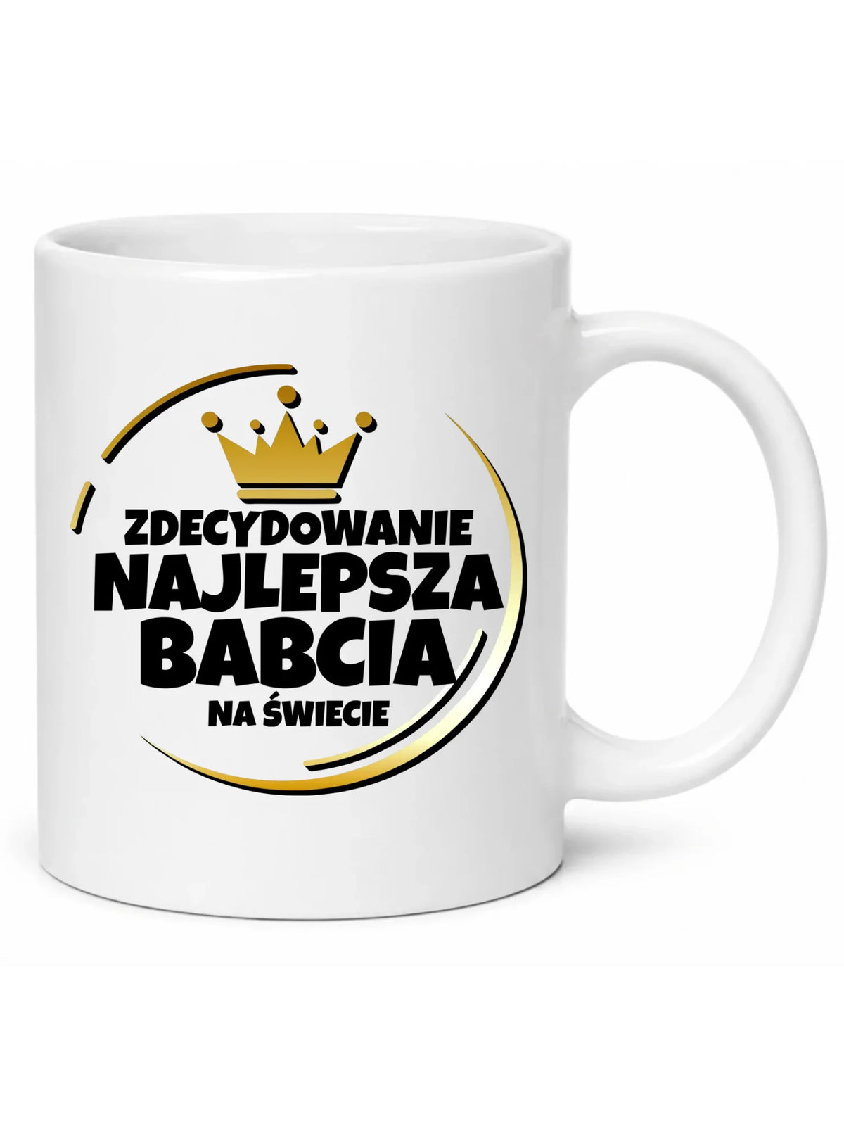 Kubek dla babci - Zdecydowanie najlepsza babcia B32
