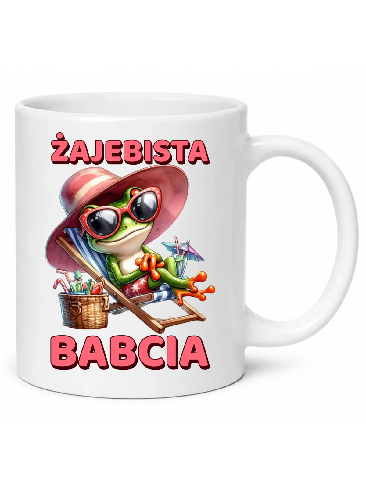 Kubek dla babci - Żajebista Babcia Żaba B27