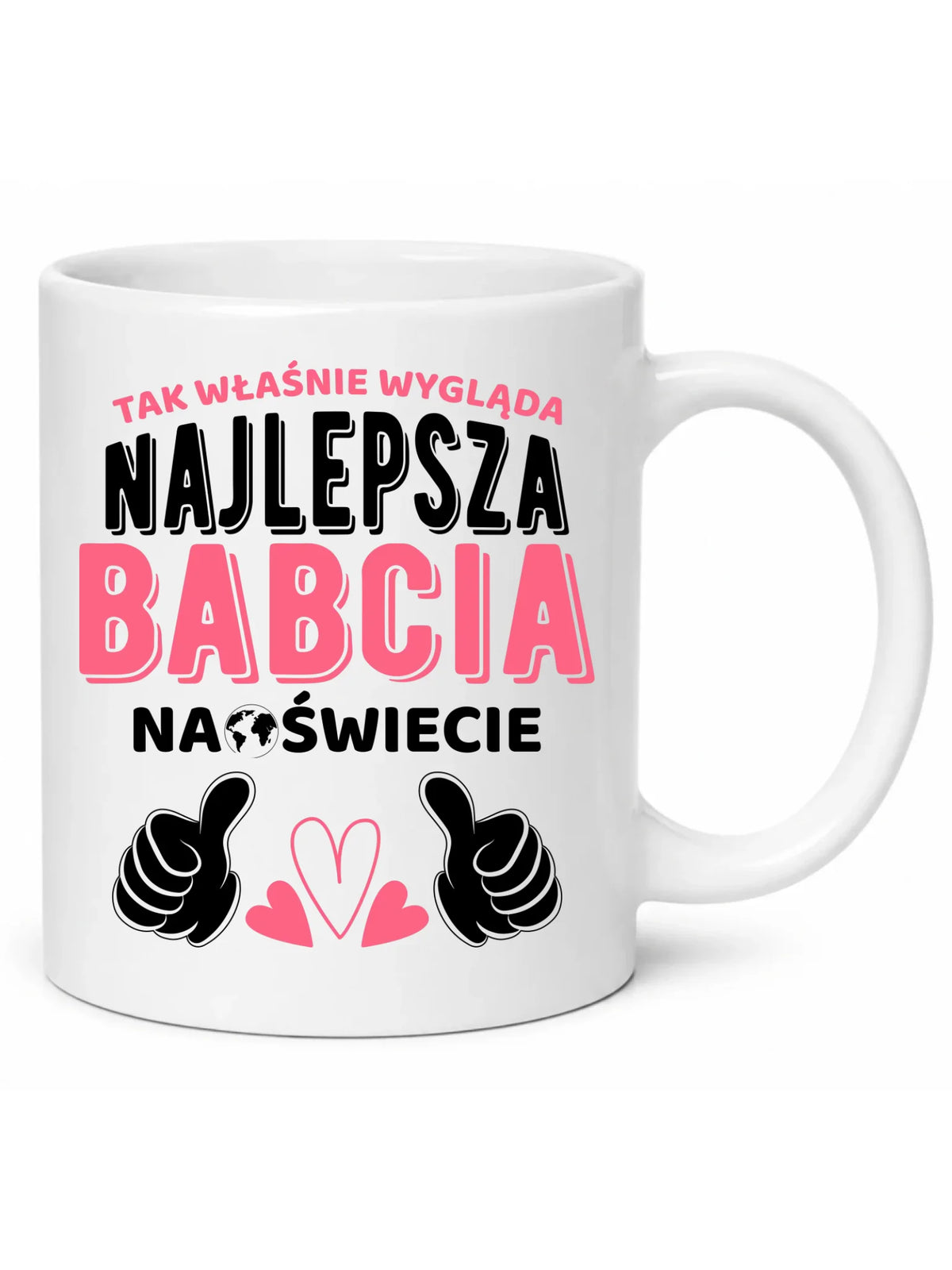 Kubek dla babci - Tak wygląda najlepsza babcia na świecie B24
