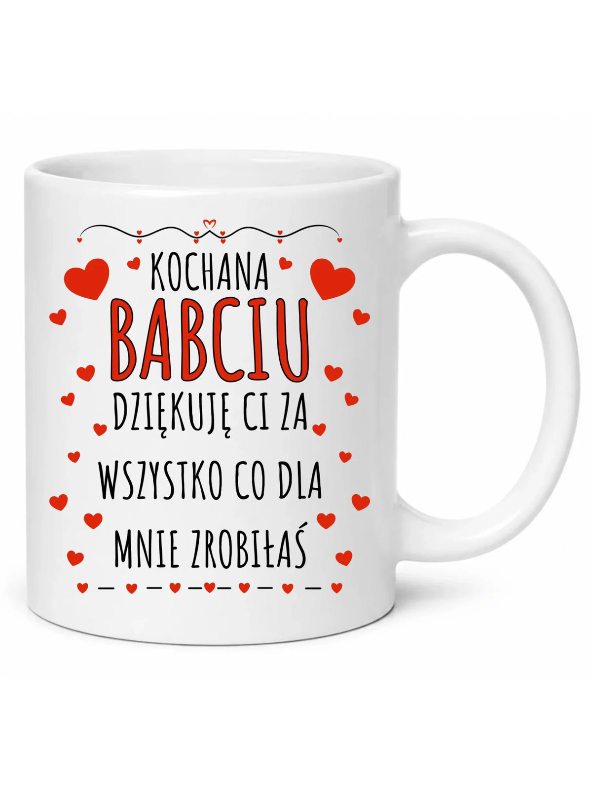 Kubek dla babci - Kochana Babciu dziękuję Ci B21