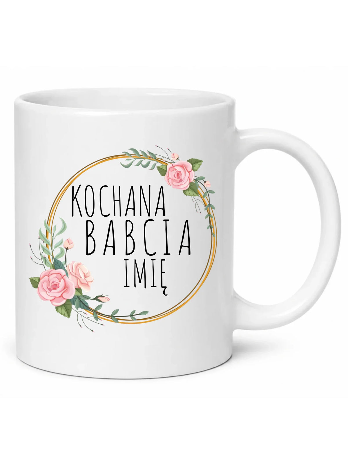 Kubek dla babci - Kochana Babcia - personalizowany B10