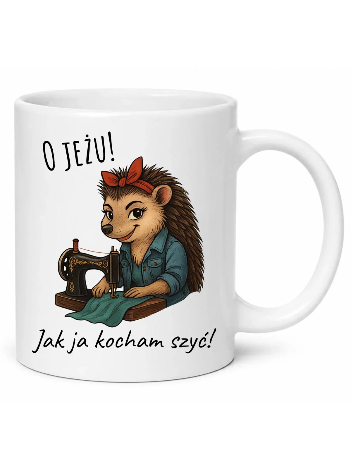 Kubek szyciowy dla krawcowej – O JEŻU! Jak ja kocham szyć! HS09