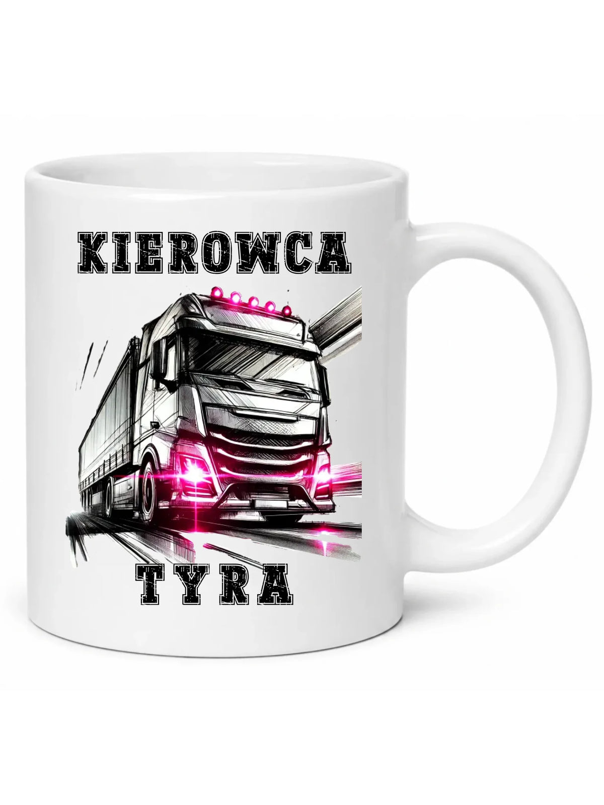 Kubek dla kobiety kierowcy ciężarówki - Kierowca tyra ZKT15