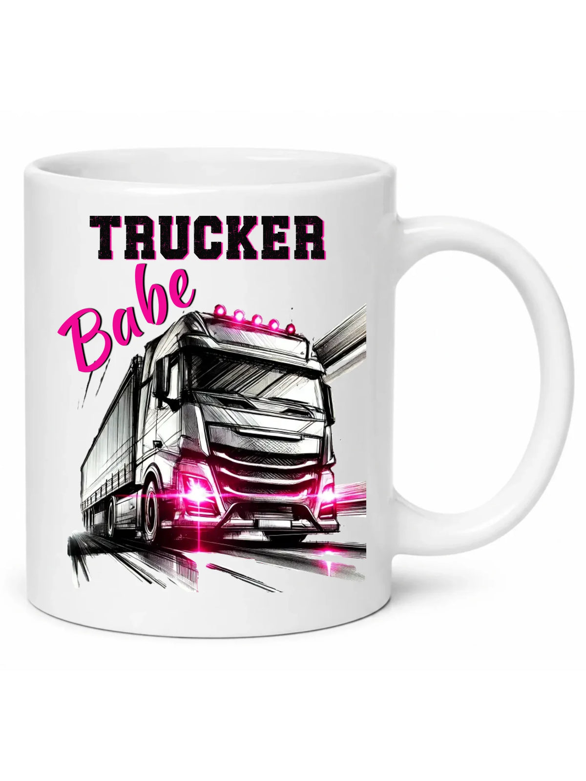 Kubek - kierowca ciężarówki - Trucker Babe ZKT13