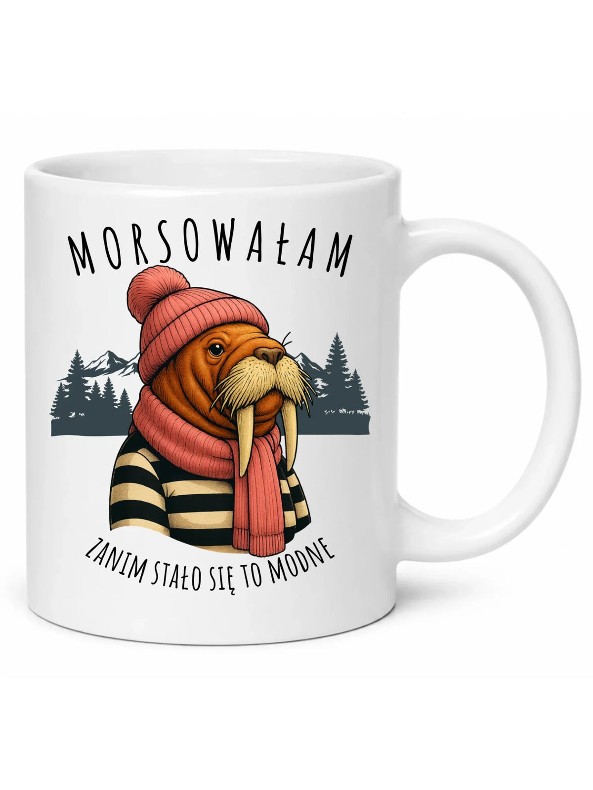 Kubek - prezent dla morsa - Morsowałam zanim stało się to modne - Mors HM21