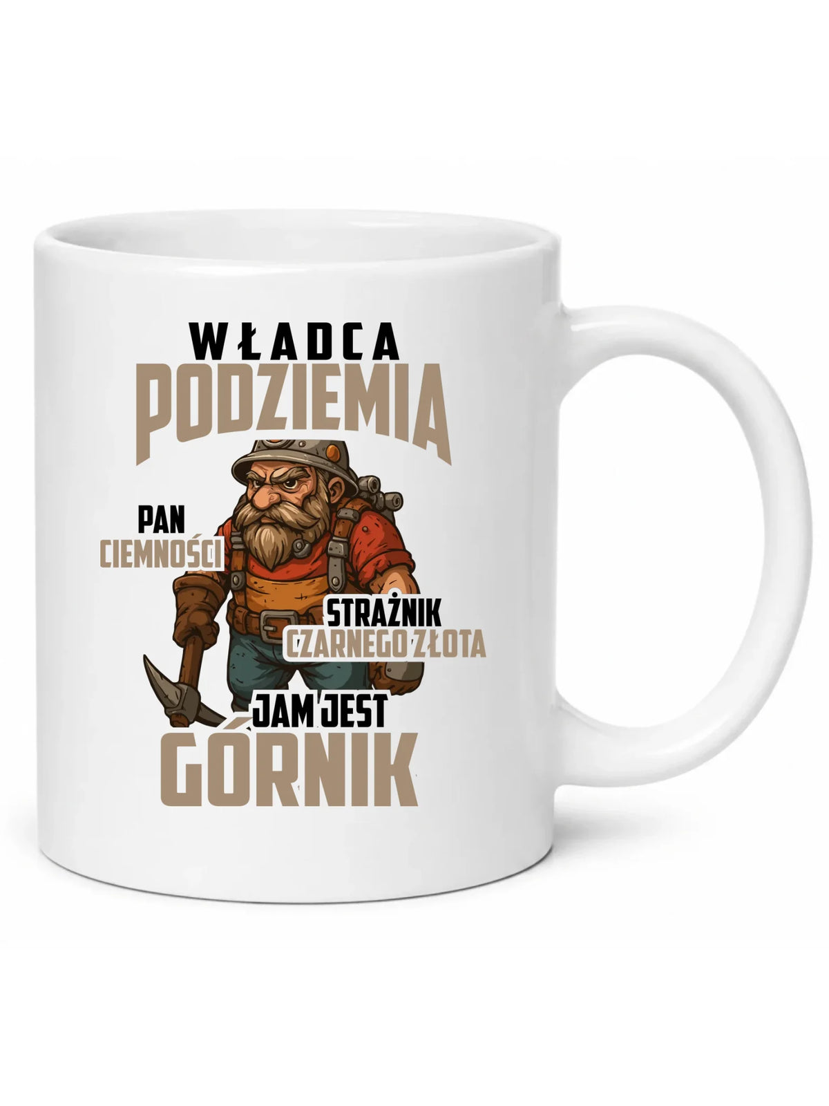 Kubek - prezent dla górnika - Władca podziemia Górnik G20