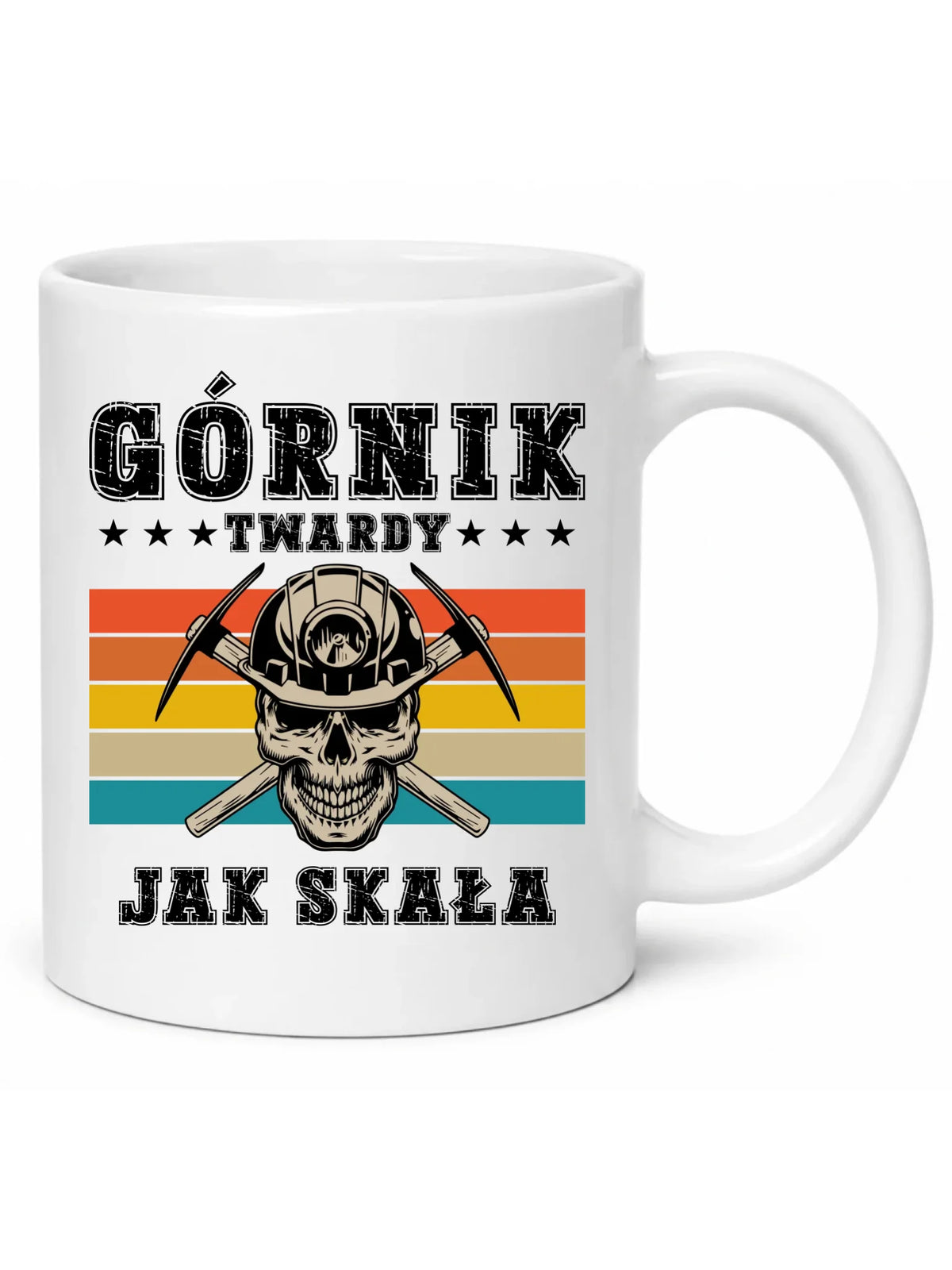 Kubek - prezent dla górnika - Górnik twardy jak skała G21