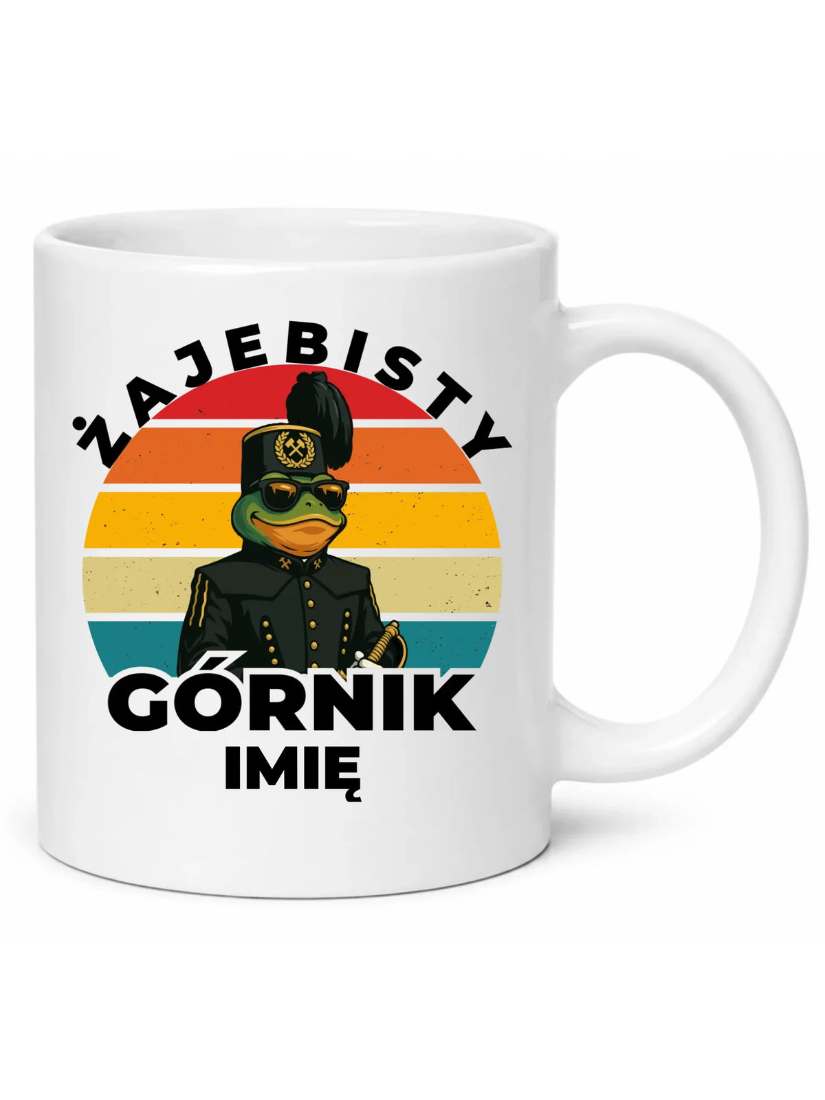 Kubek - prezent dla górnika - Żajebisty górnik - personalizowany G19