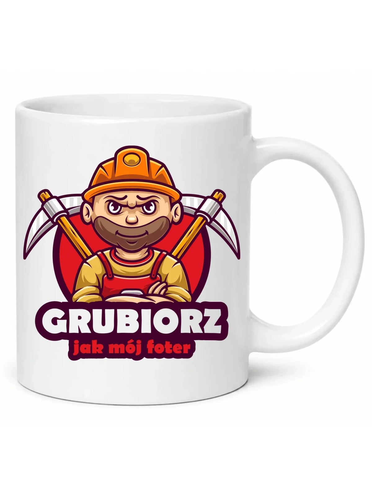 Kubek - prezent dla górnika - Grubiorz jak mój foter G13