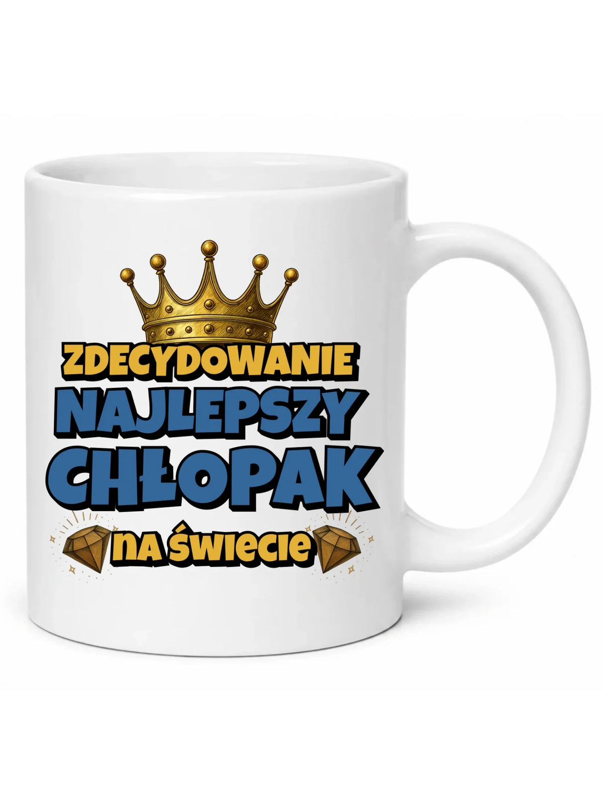Kubek - Prezent na Dzień Chłopaka - Najlepszy chłopak DCH21