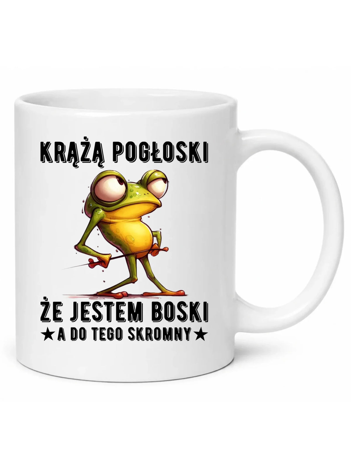 Kubek - prezent dla chłopaka - Jestem boski DCH15