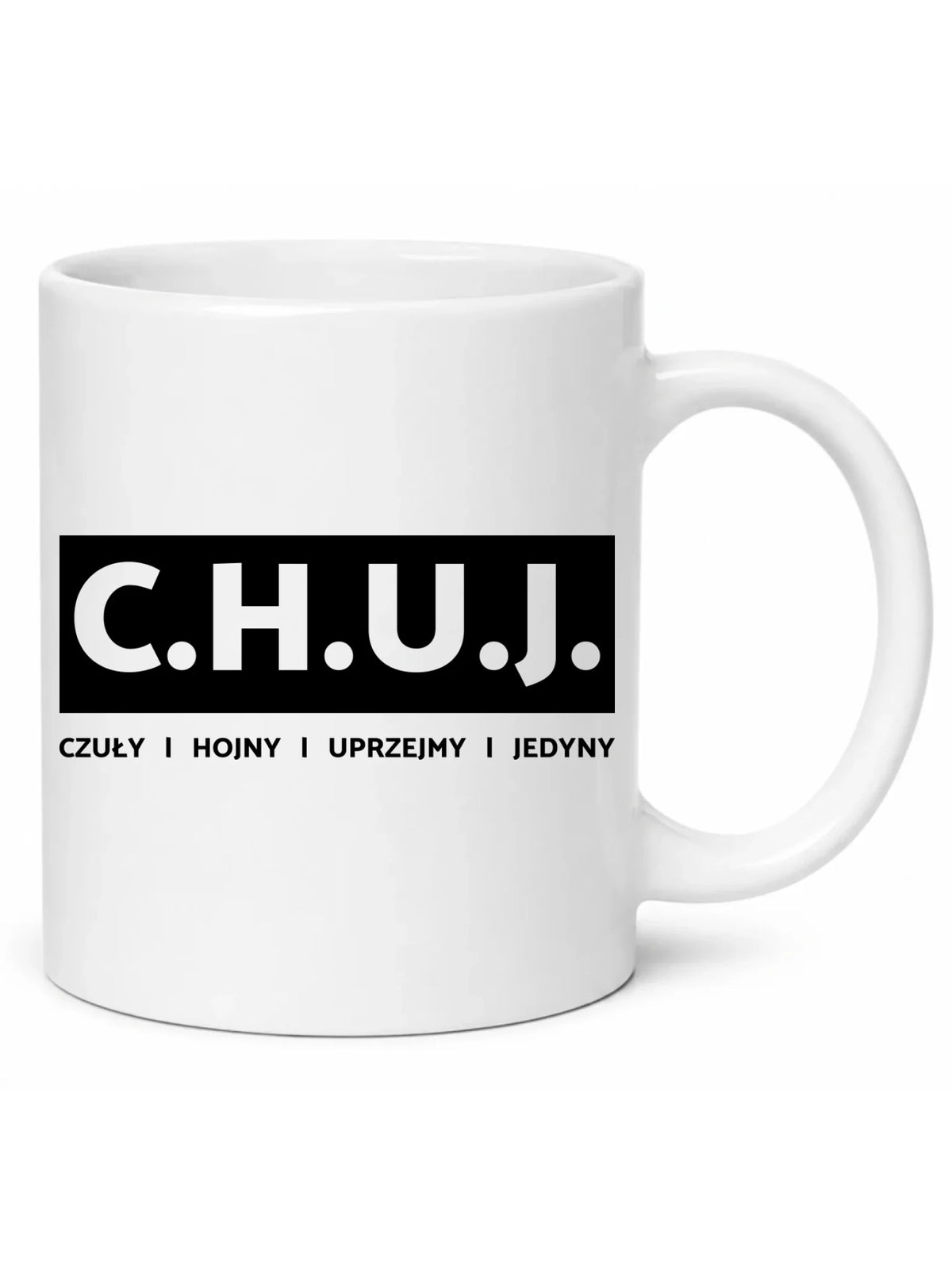 Kubek - prezent dla kolegi na Dzień Chłopaka przyjaciela - C.H.U.J. - bez cenzury DCH12
