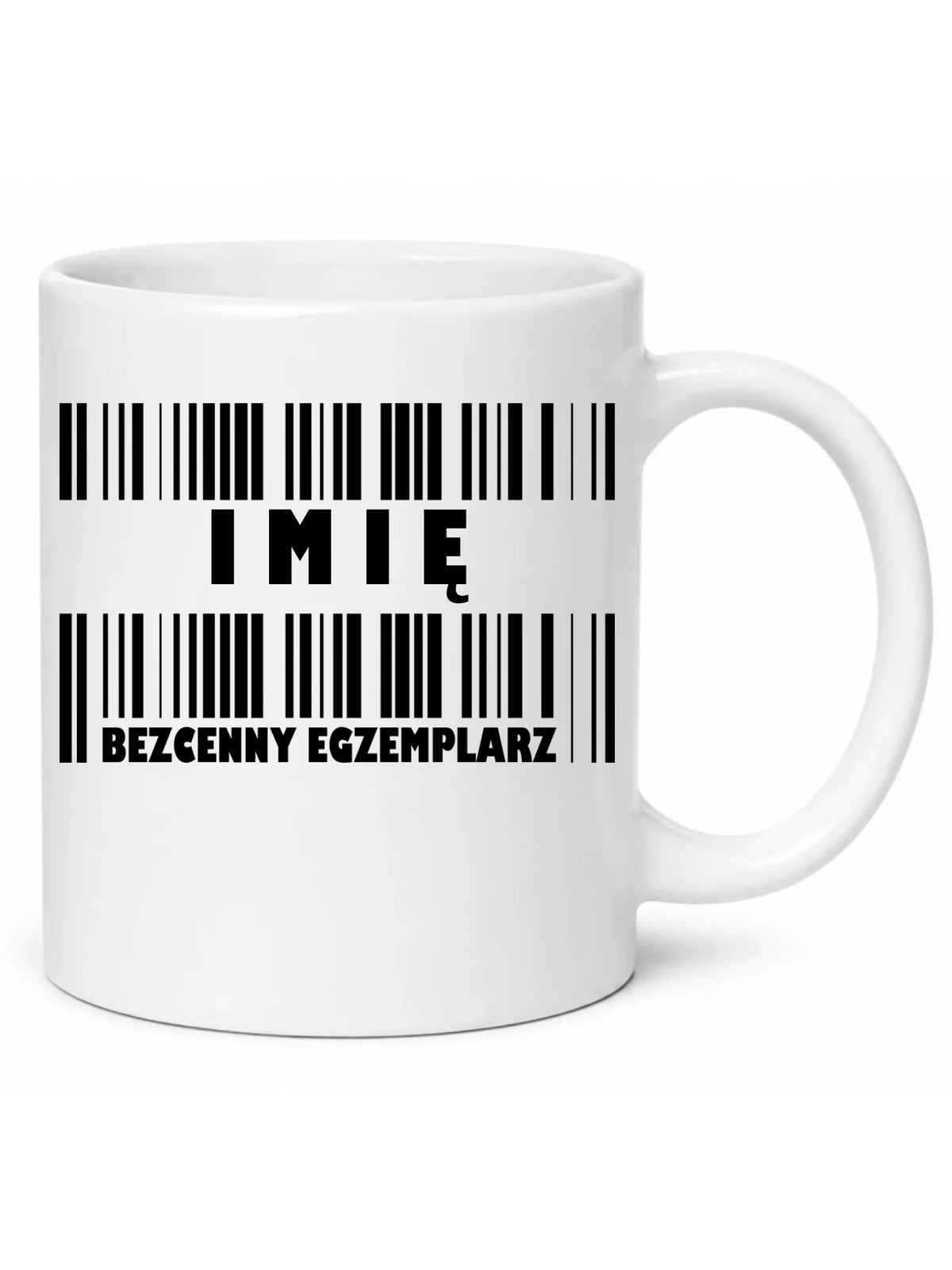 Kubek - Bezcenny egzemplarz prezent dla niego - personalizowany DCH07