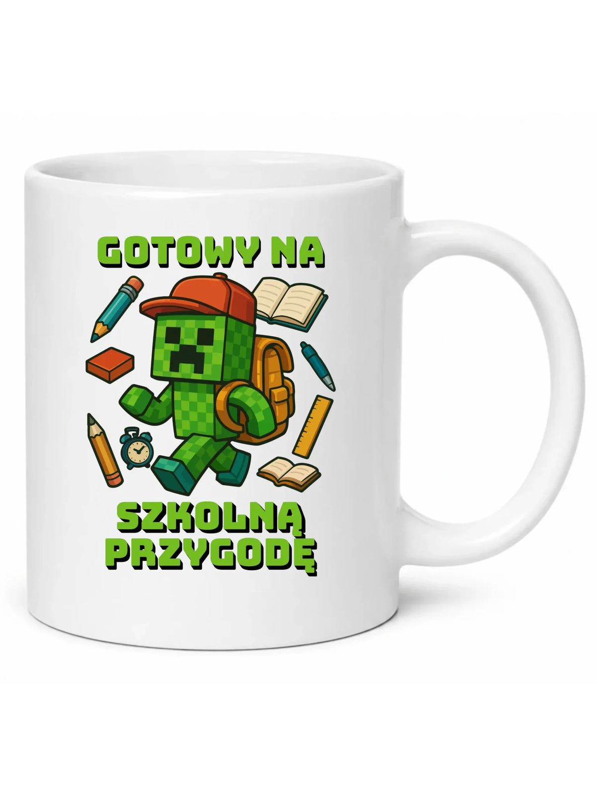 Kubek szkoła - Gotowy na szkołę - gamer do szkoły - SZ13